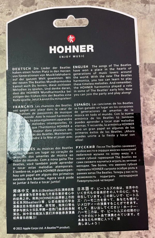 Harmonica Hohner The Beatles, key of C