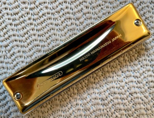Harmonica Suzuki Promaster Gold valved, key of F