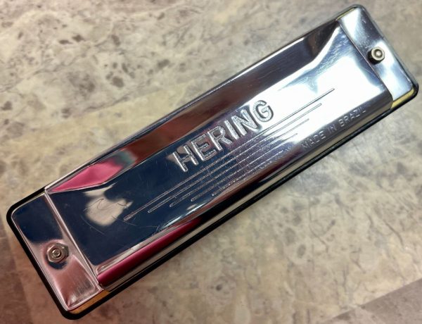 Harmonica Hering Blues with new reed plates, key of F#